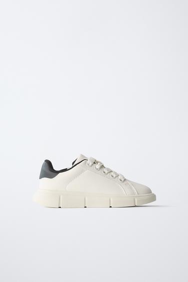 Zara CHUNKY SNEAKERS - White