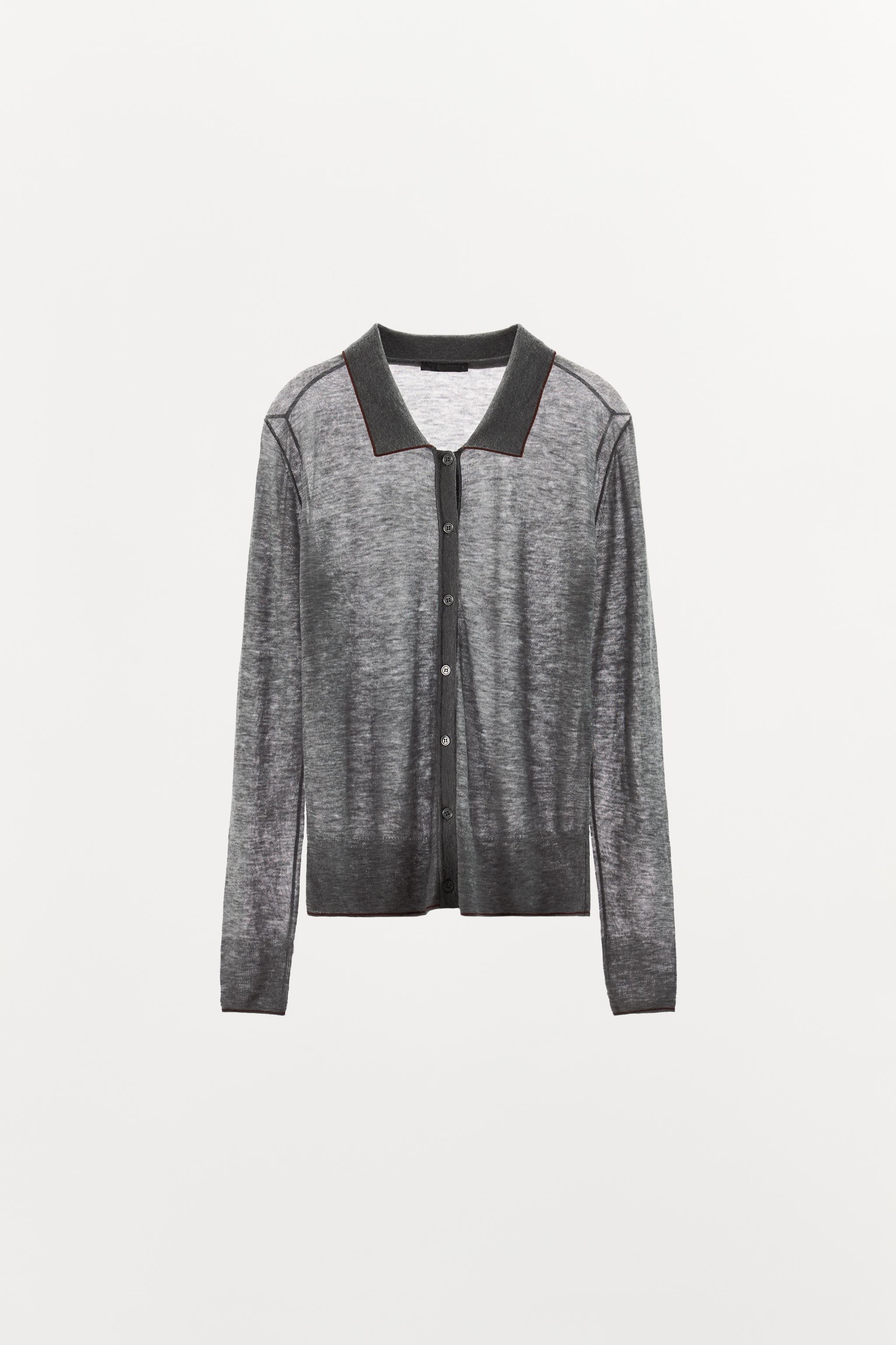 100% WOOL POLO JACKET