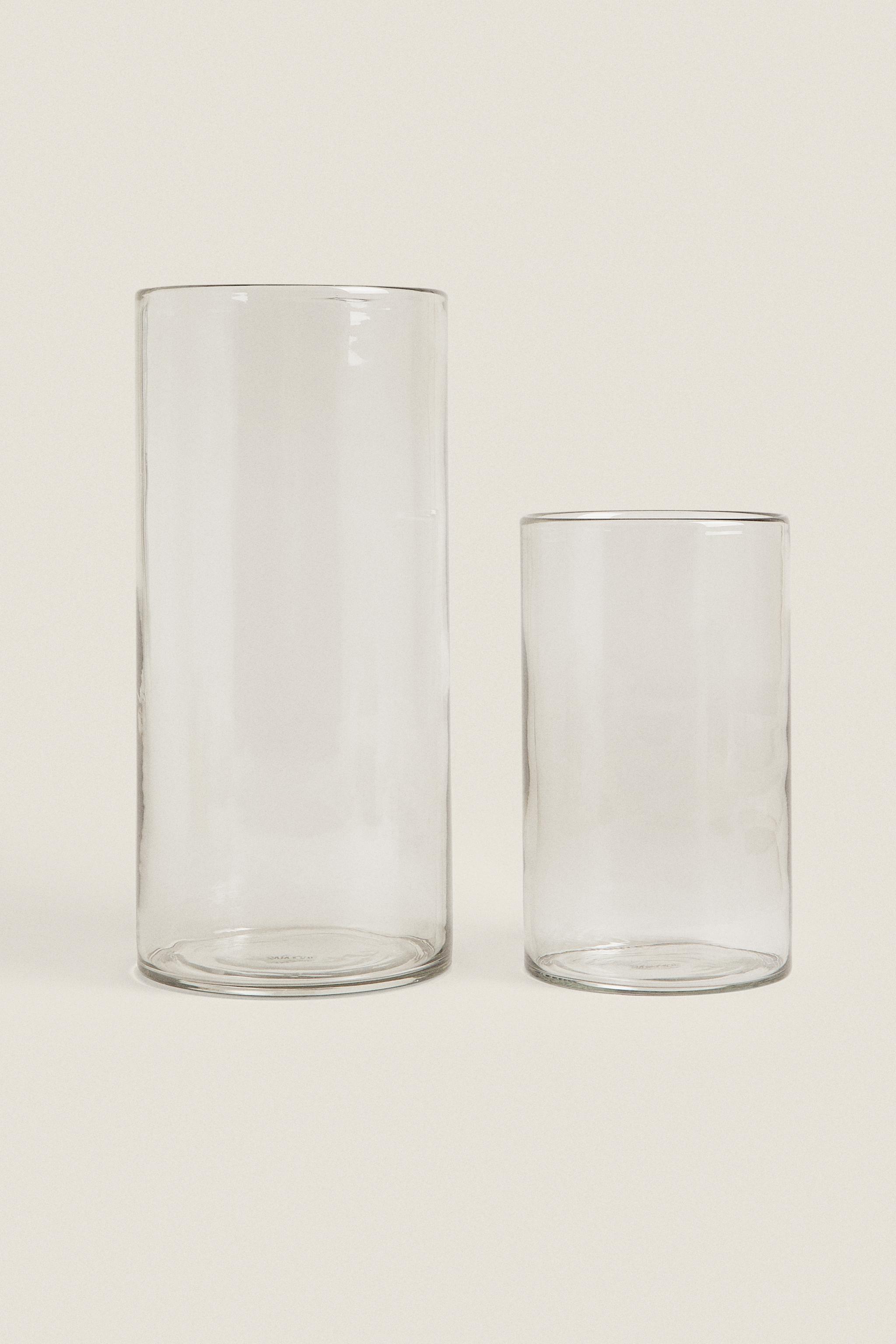 円柱形ガラス 花瓶 | ZARA Japan / 日本