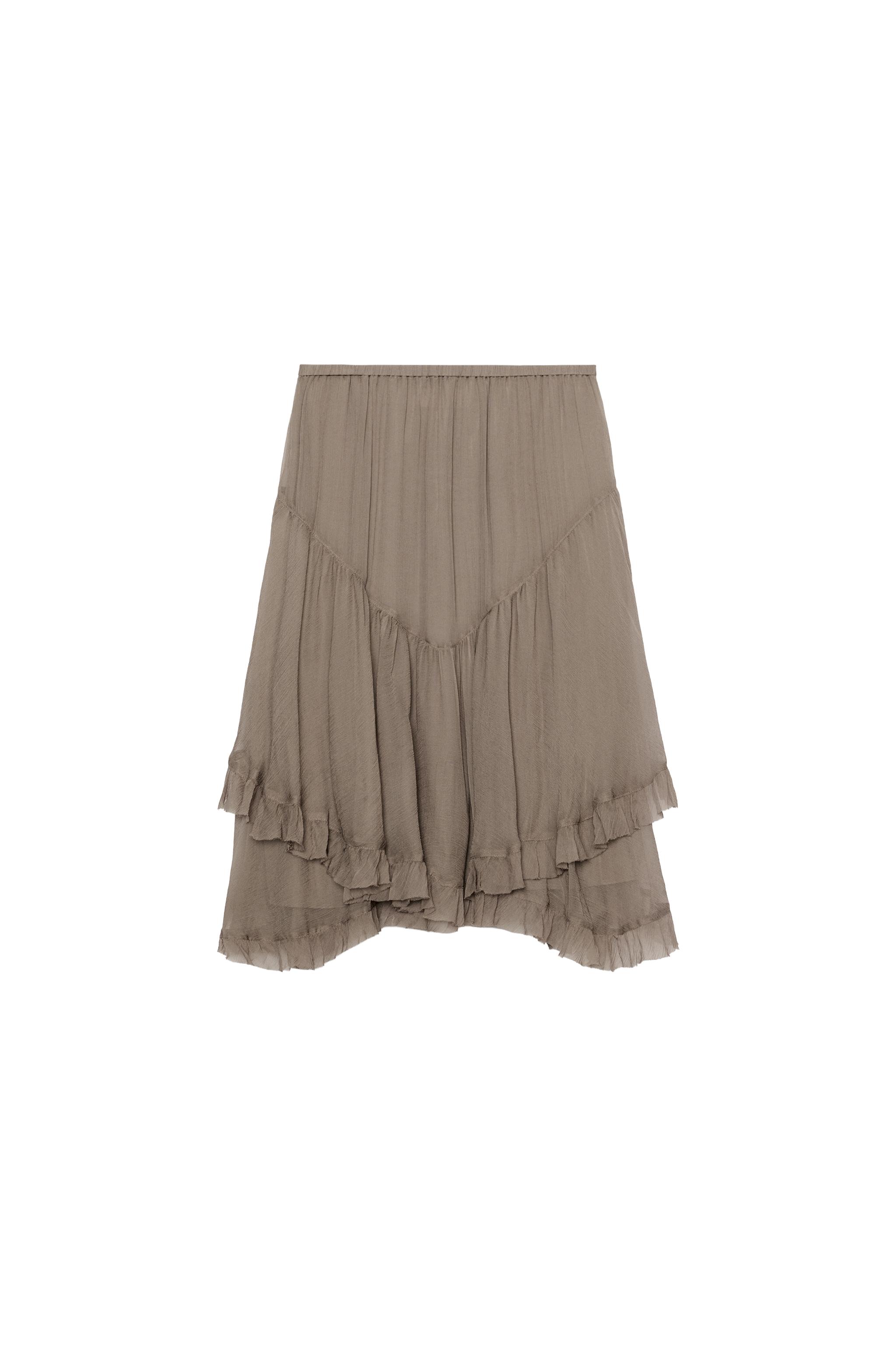 ZW KOLEKSİYON FIRFIRLI ETEK