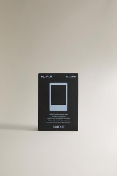 FUJIFILM ミニ インスタント写真用 フィルムブラックZaraのFUJIFILM ミニ インスタント写真用 フィルム - ブラック 