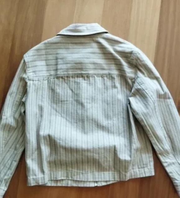 HERRINGBONE STRIPE OVERSHIRT - Image 2