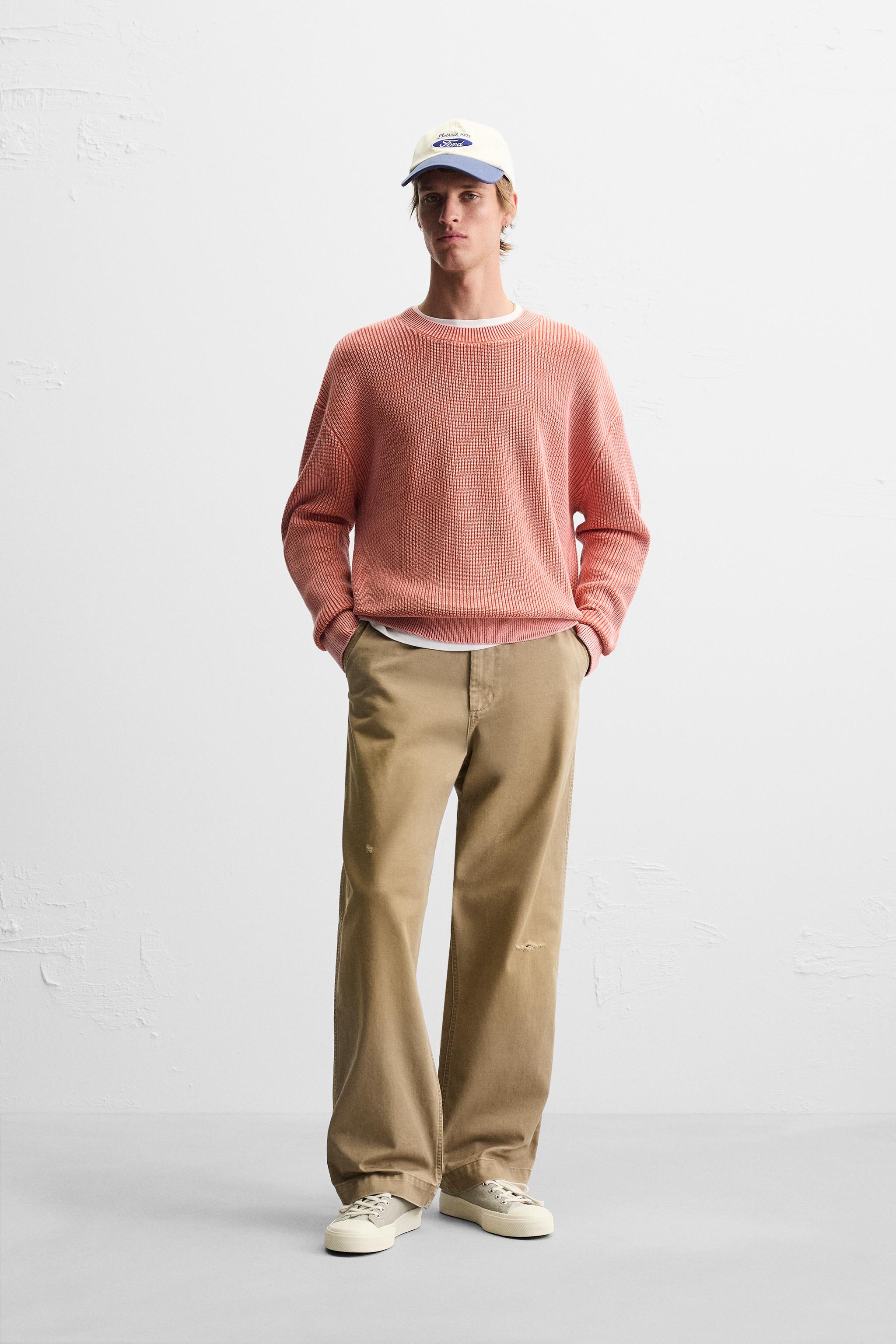 ニット・セーター IONSEOUL Dyeing Pigment Wash Ribbed Knit fit=scale-down,w=1200