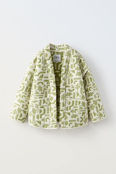 AKROV KIMONO - Zelen / Prodn od Zara