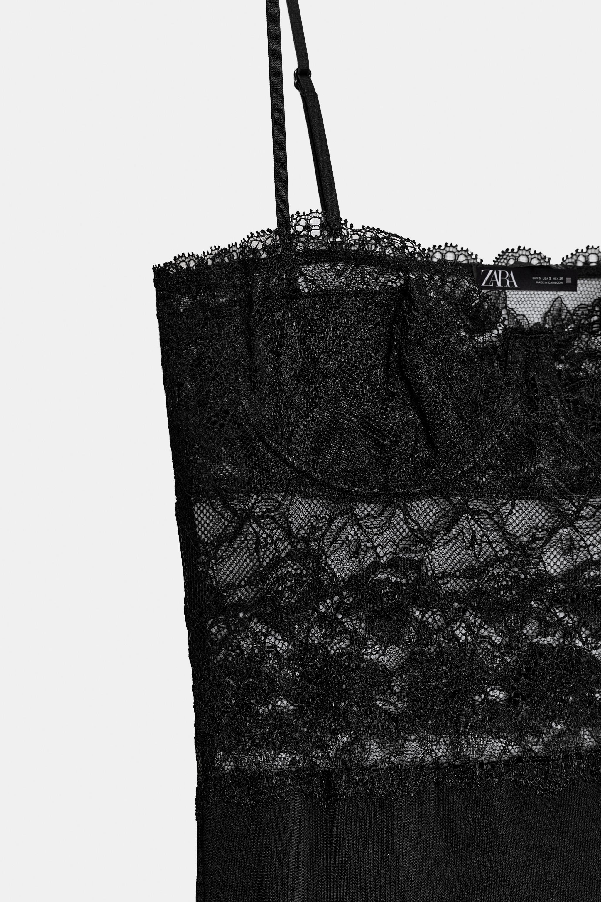 COMBINATION LACE DRESS
