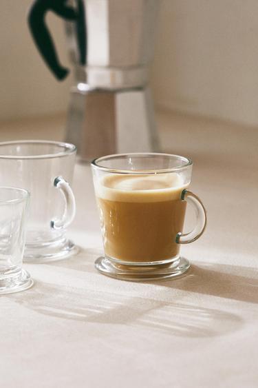 TRANSPARENT GLASS CAPPUCCINO CUP -  by Zara - Image 11
