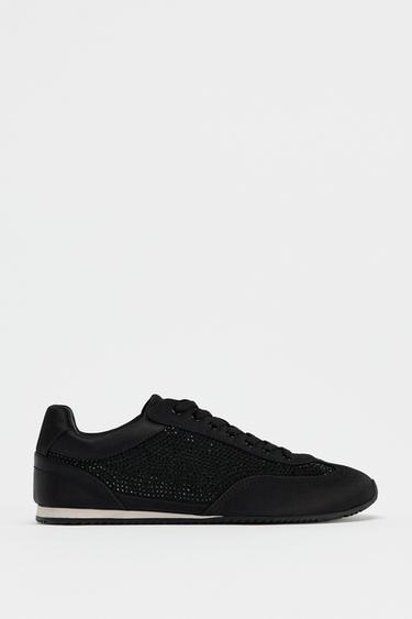 Zara SPARKLY SNEAKERS - Black - Image 0