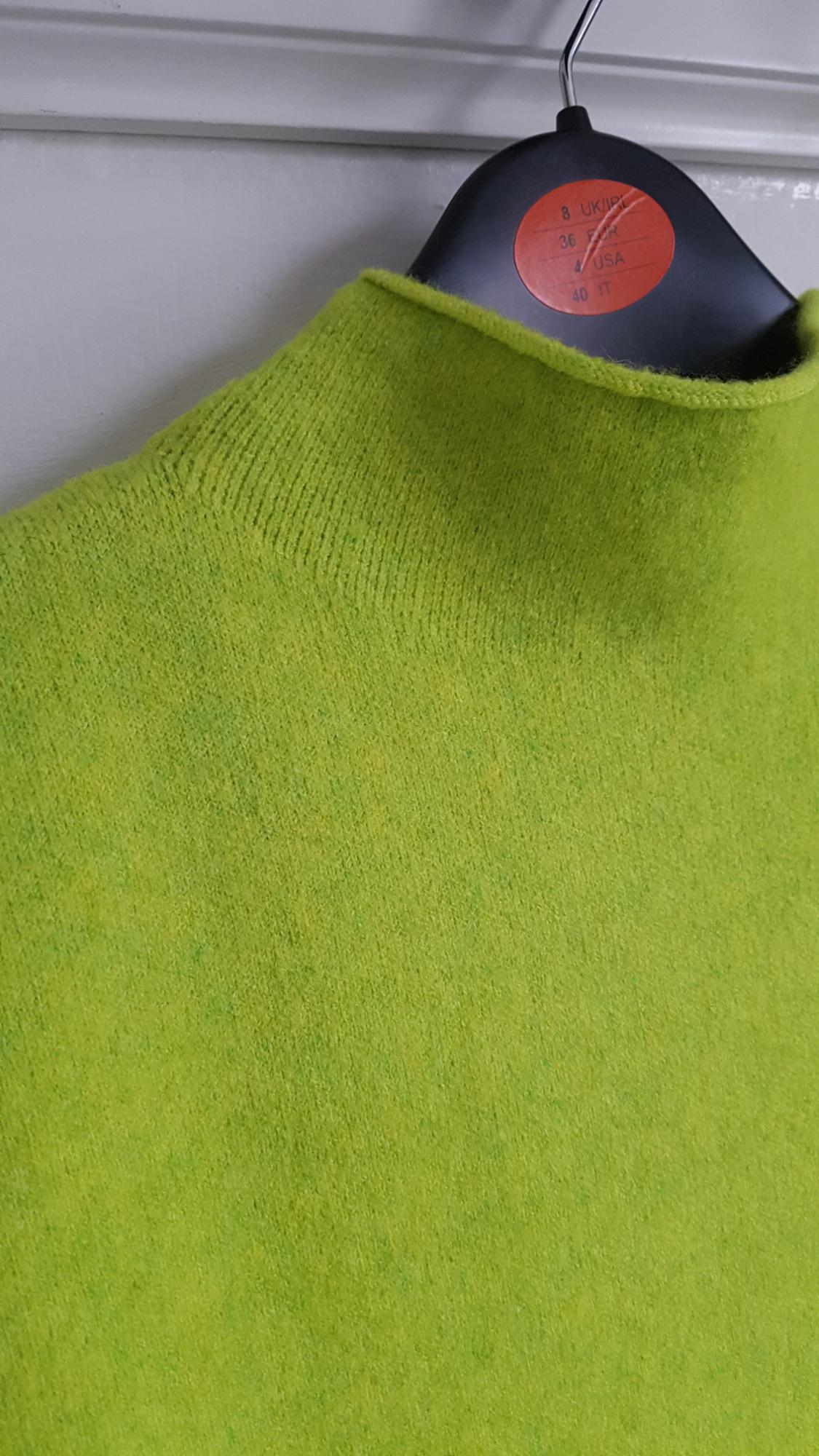 HIGH-NECK KNIT DRESS - Image 2