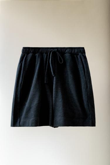 COTTON SHORTS - Blue by Zara - Image 4