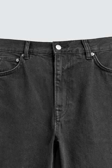 JEAN RELAXED STRAIGHT FIT - Gris moyen de Zara - Image 9