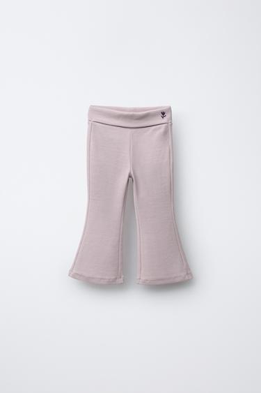FLARE LEGGINGS - Pale pink by Zara