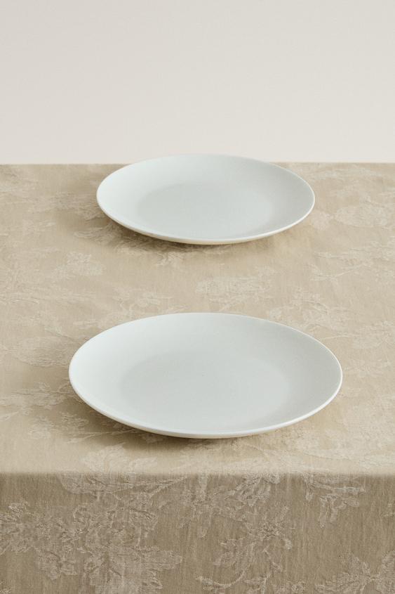 NAPPE LIN JACQUARD NOËL - Doré | ZARA France