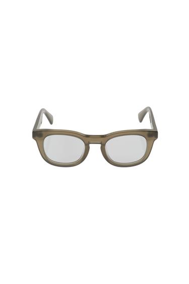 GAFAS DE SOL CUADRADAS - Marrón de Zara