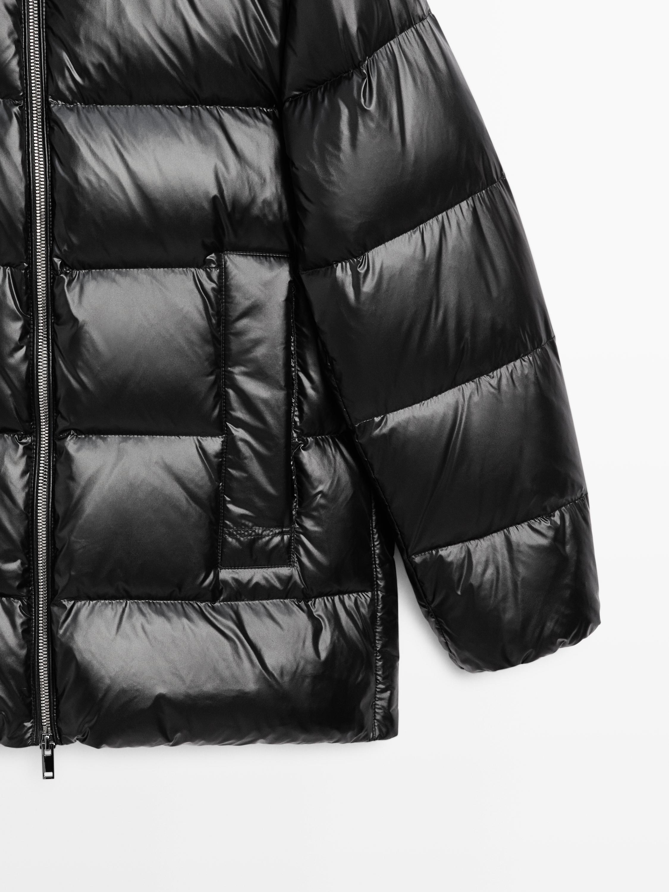 Doudoune shiny déperlante