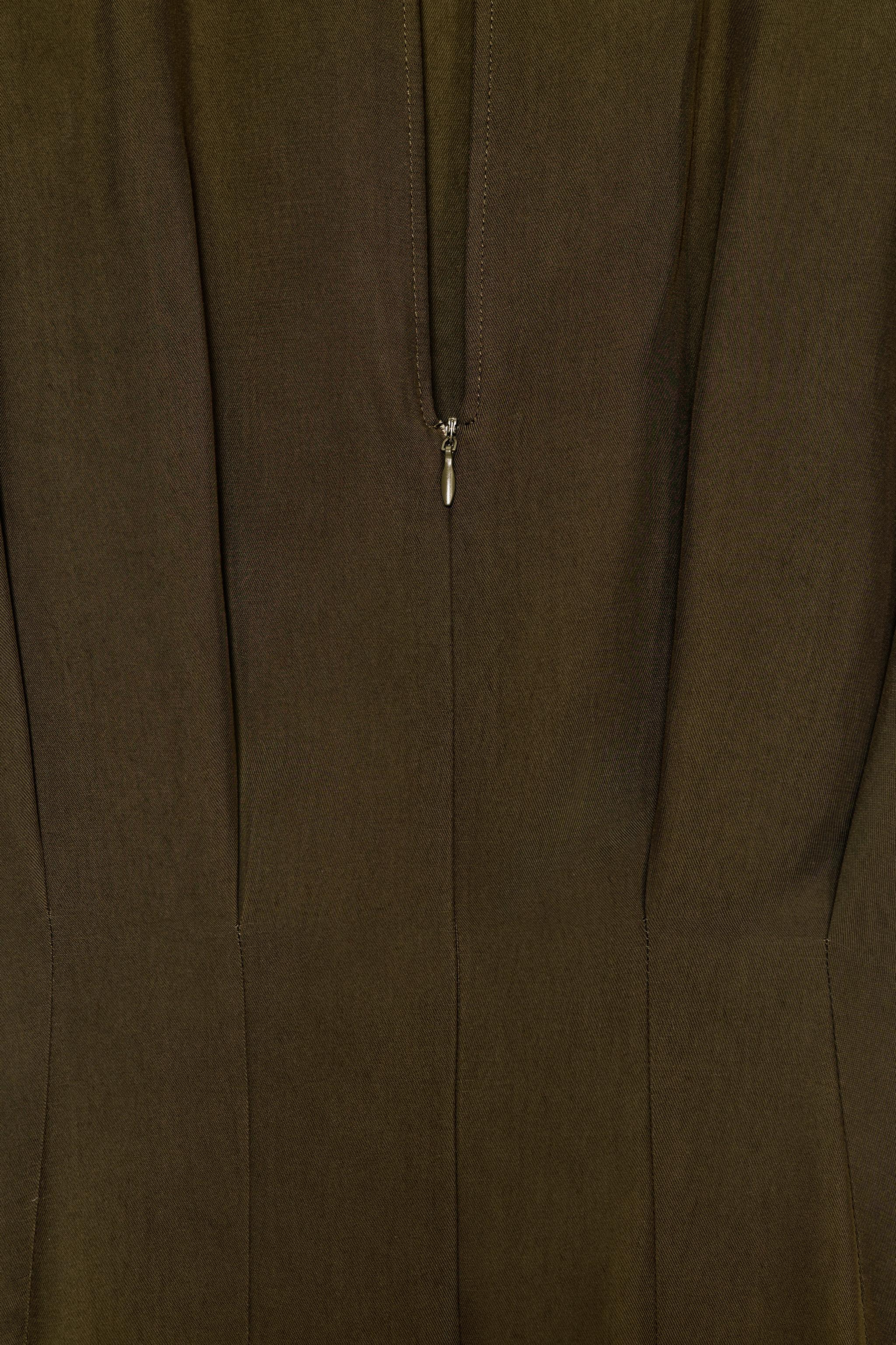 ZW COLLECTION TIED MIDI DRESS