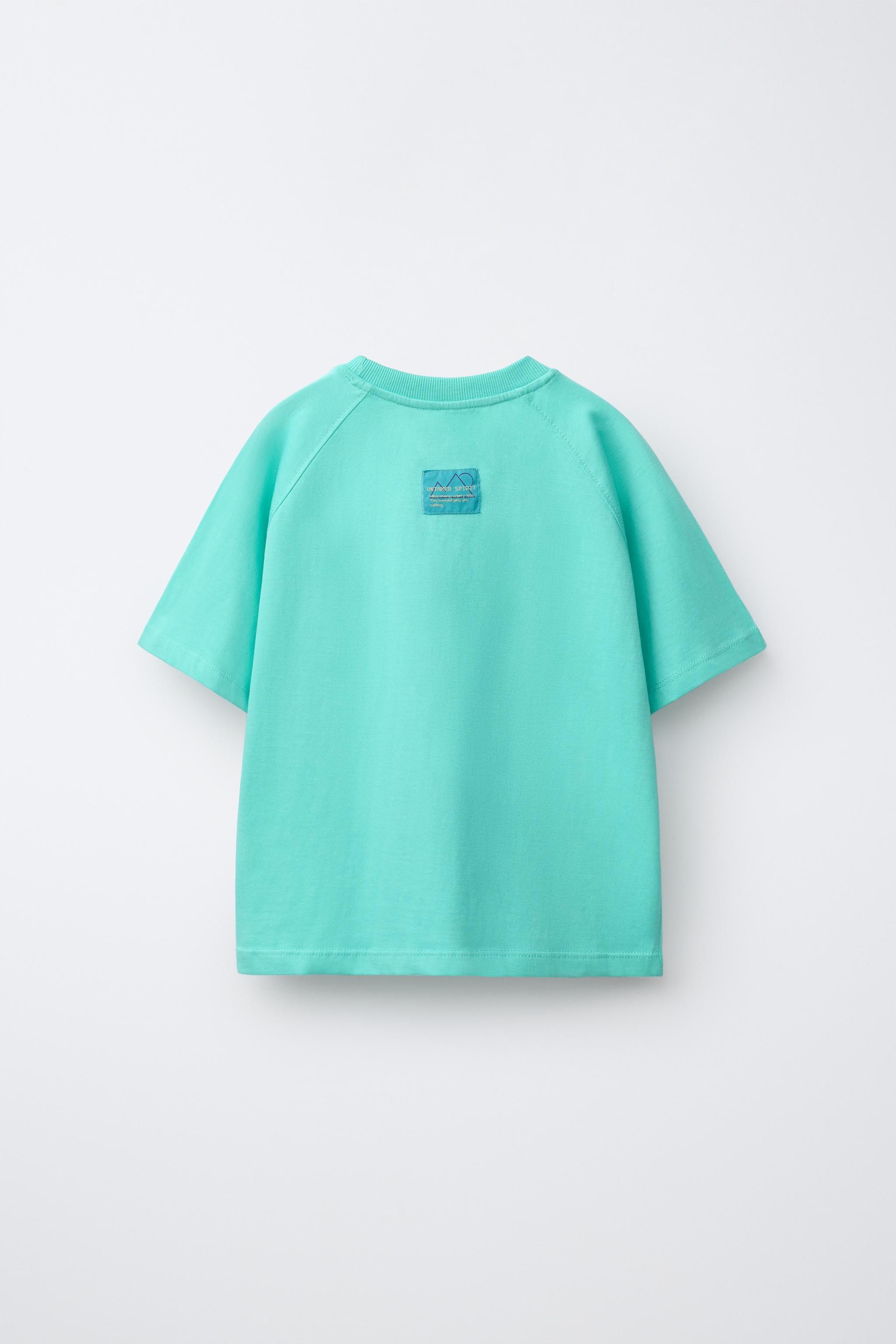 Детские шорты Zara T-SHIRT AND TECHNICAL BERMUDA SET — фото 3
