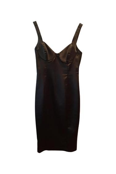 VESTIDO MIDI CORSETERO SATINADO