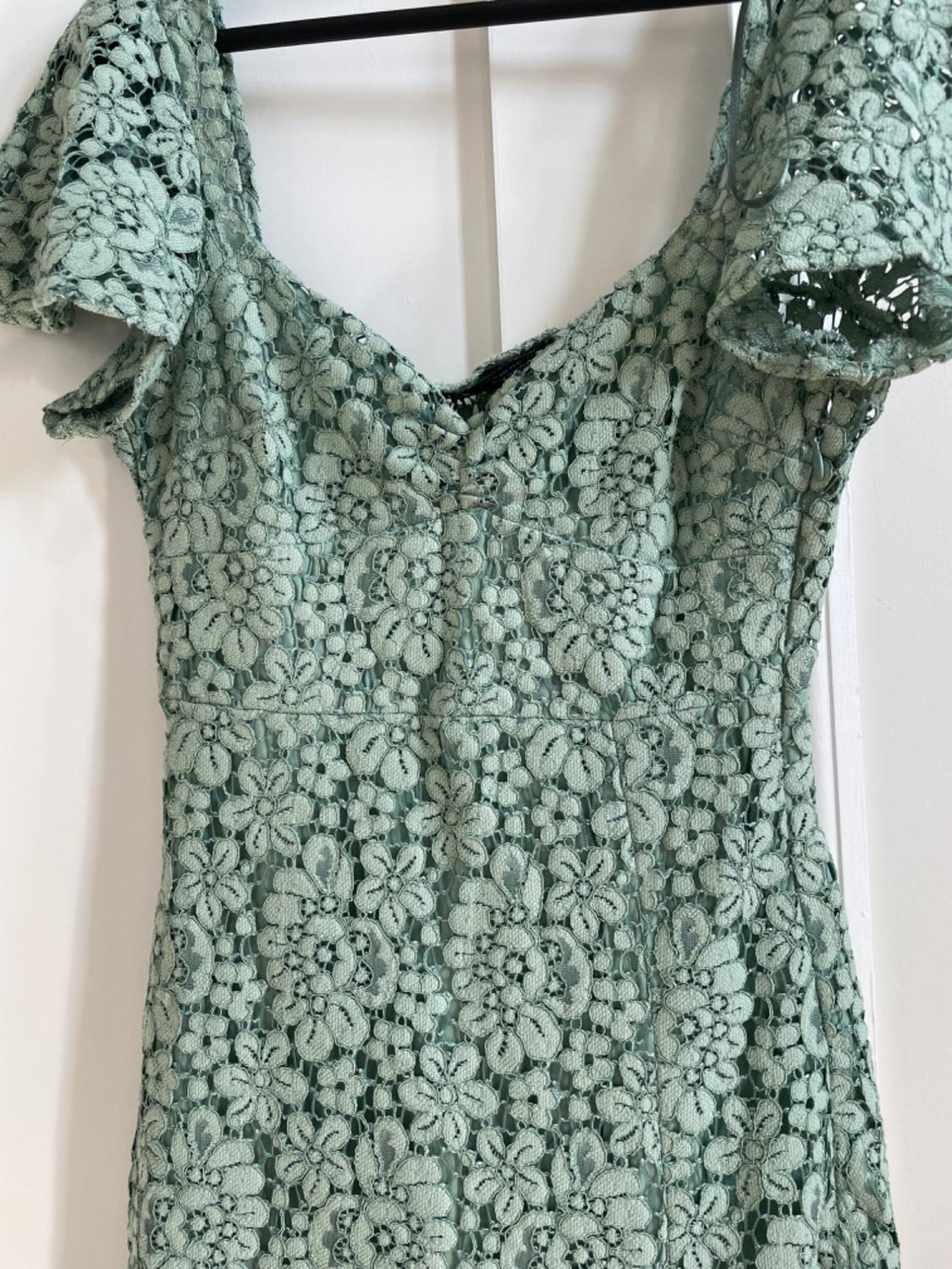 VESTIDO MIDI ENCAJE - Image 2