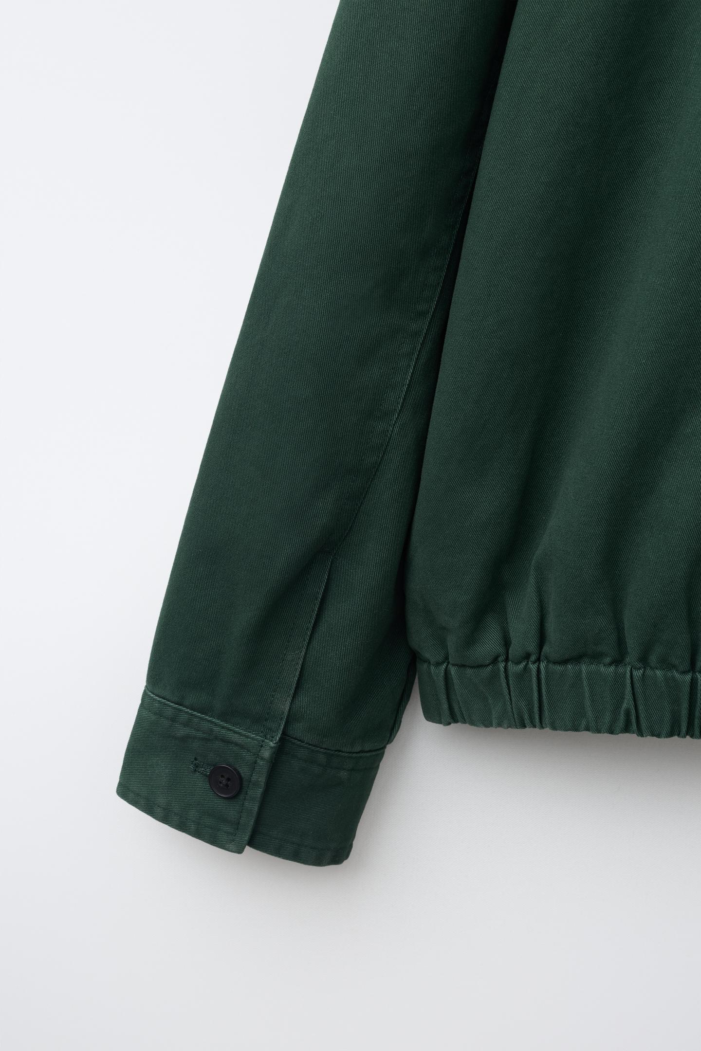 Детская куртка Zara Fruit OF the Loom™ Embroidered, цвет: Зелёный — фото 6