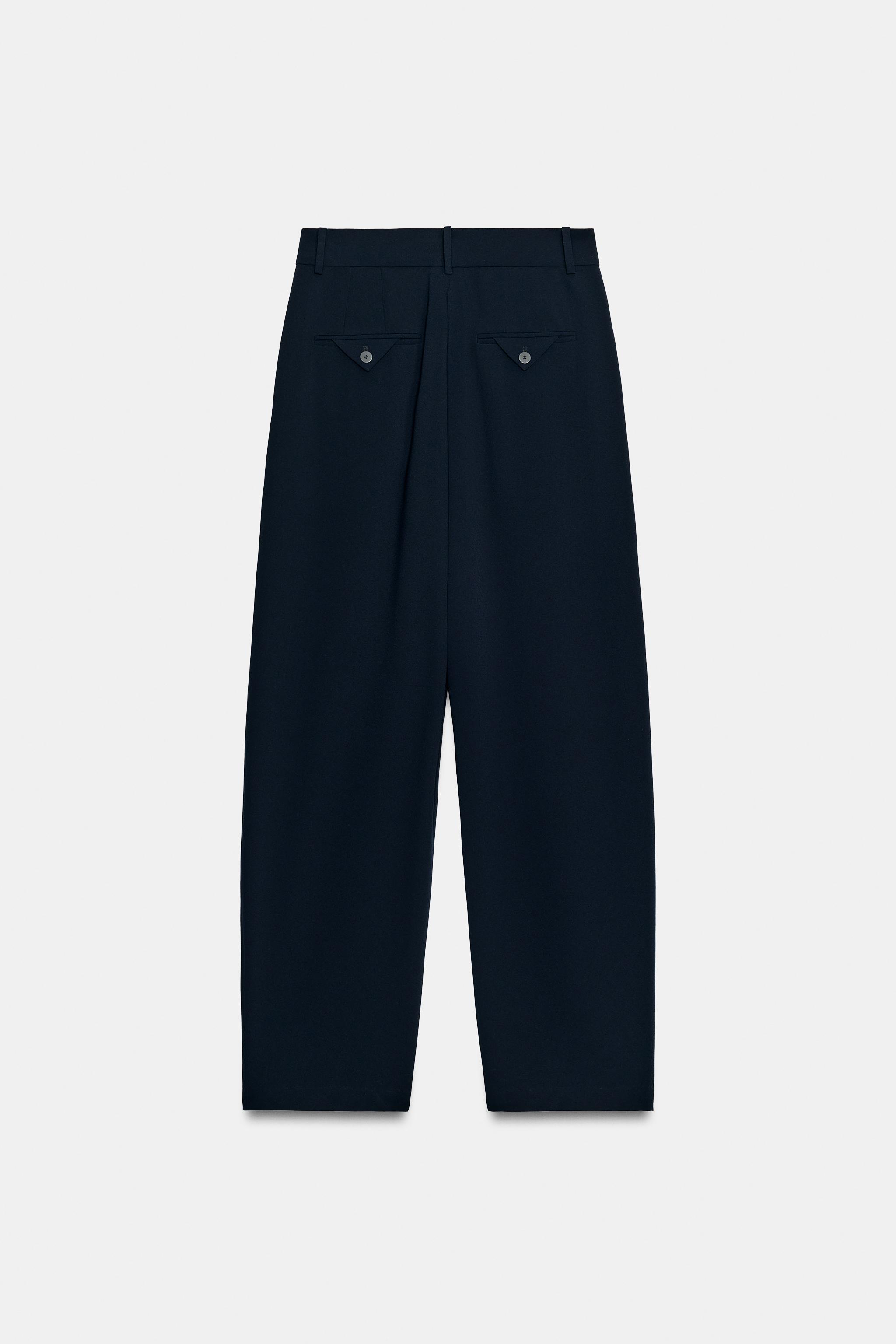 Zara ZW COLLECTION BALON PAÇA PENS DETAYLI PANTOLON görsel 3