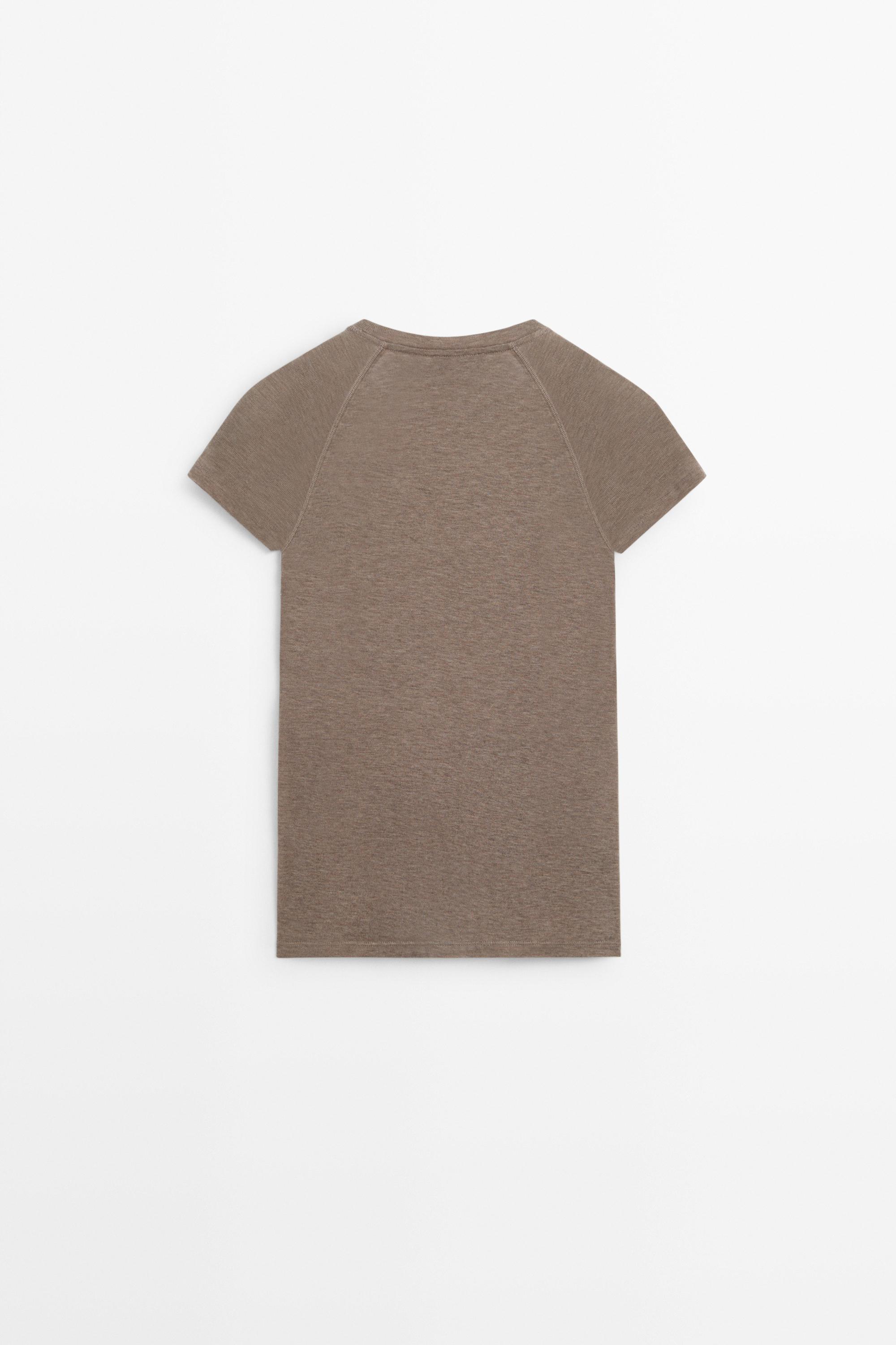 T-shirt à manches courtes raglan