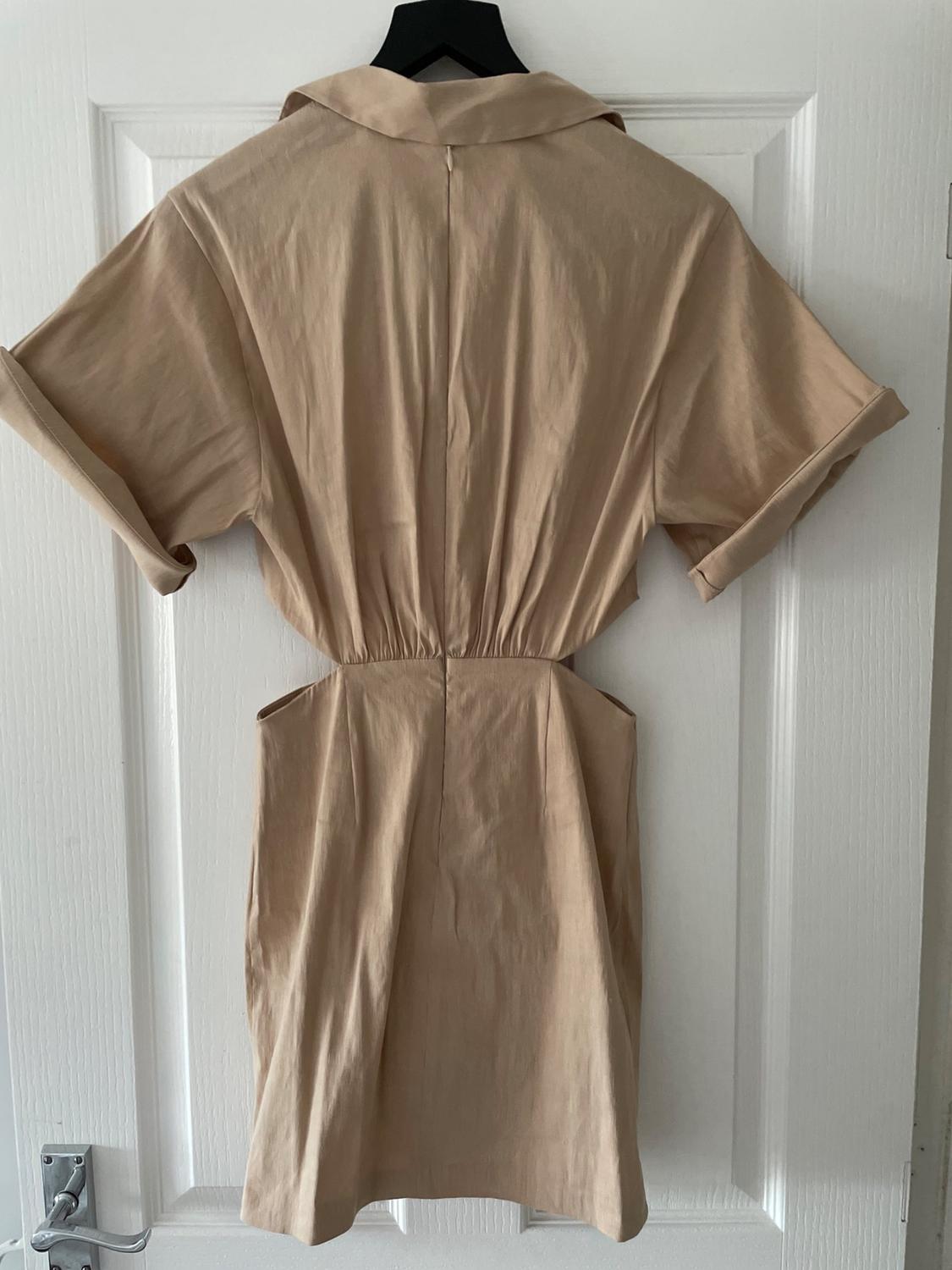 MINI DRESS WITH CUT-OUT DETAIL - Image 2