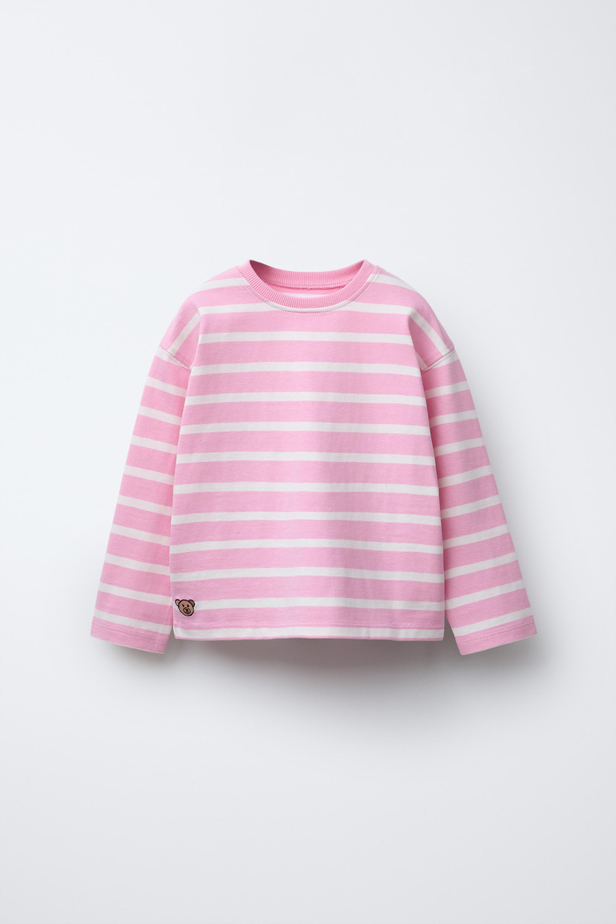 T-SHIRT À RAYURES HEAVY WEIGHT BRODÉ