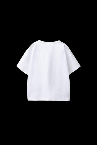 CAMISETA ESTAMPADA - Blanco de Zara