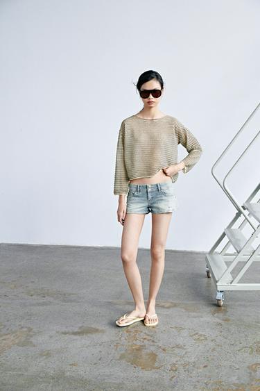 FINE KNIT STRIPED JUMPER - Stripes by Zara