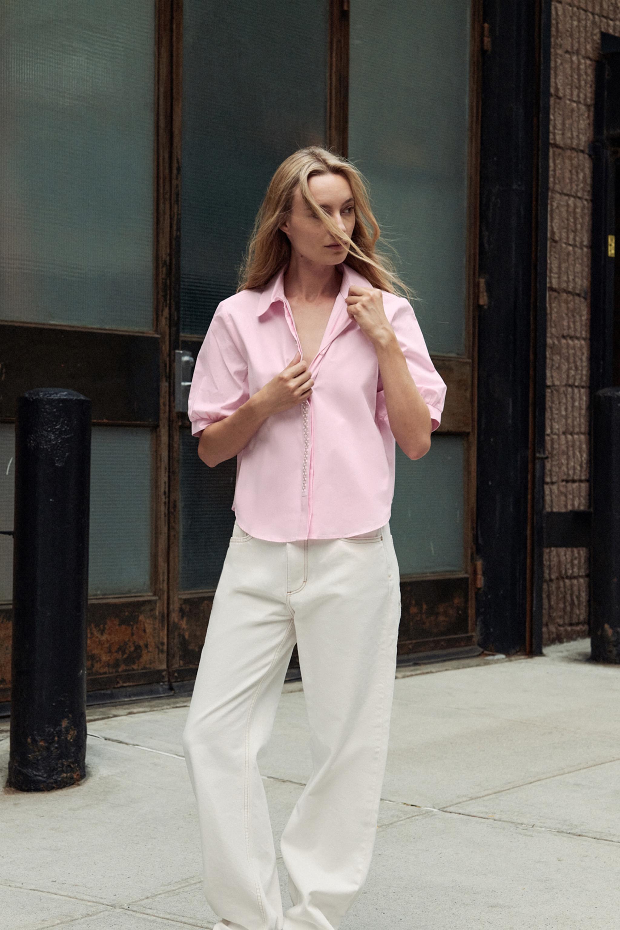 PEARL POPLIN SHIRT