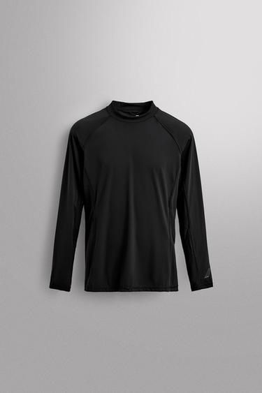 T-SHIRT DE SURF UPF40+ À MANCHES LONGUES - Noir de Zara - Image 6