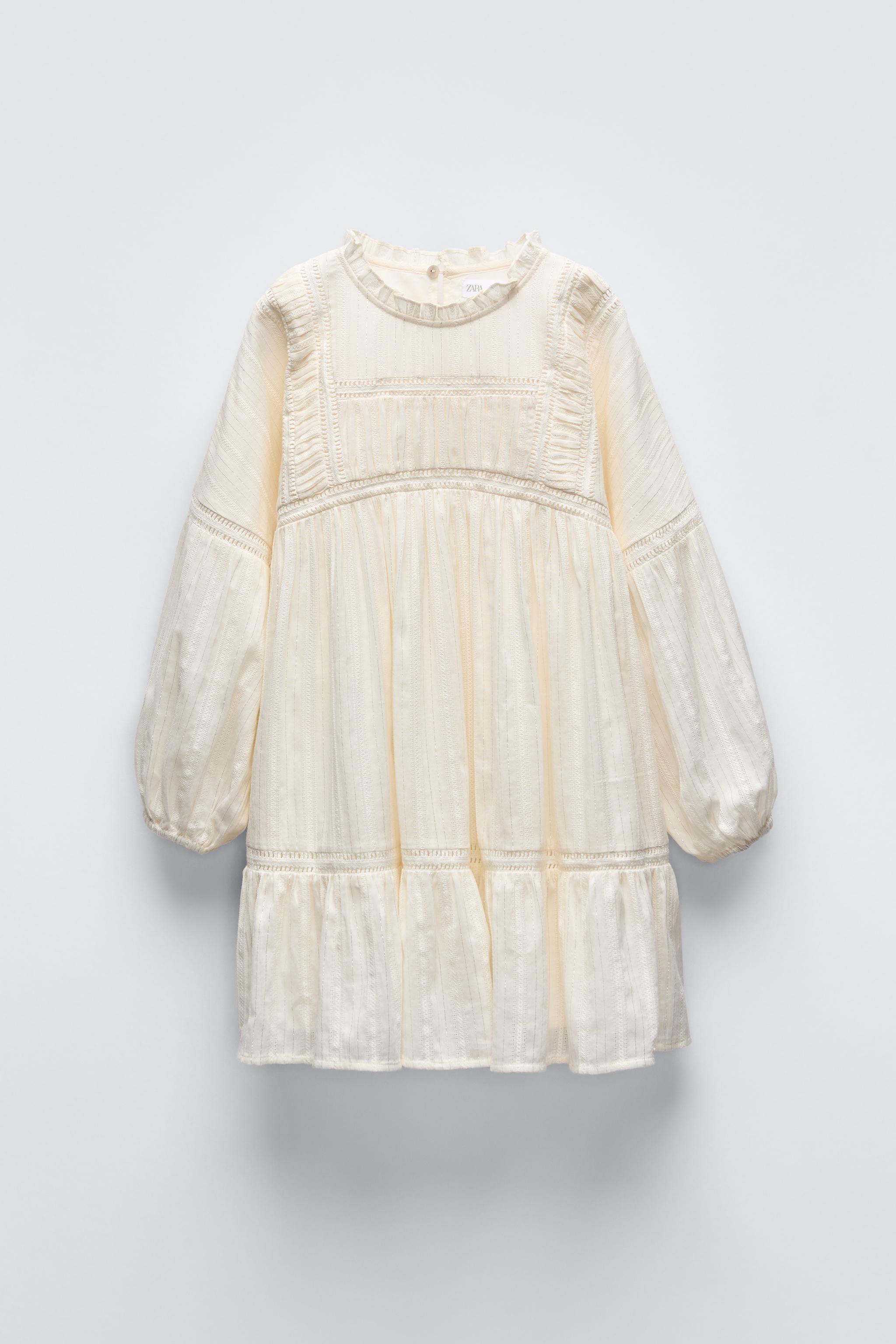 Zara baby girl LACE hot EMBROIDERED DRESS