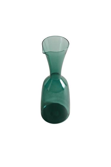Zara COLORED BOROSILICATE GLASS PITCHER X COLLAGERIE - Green