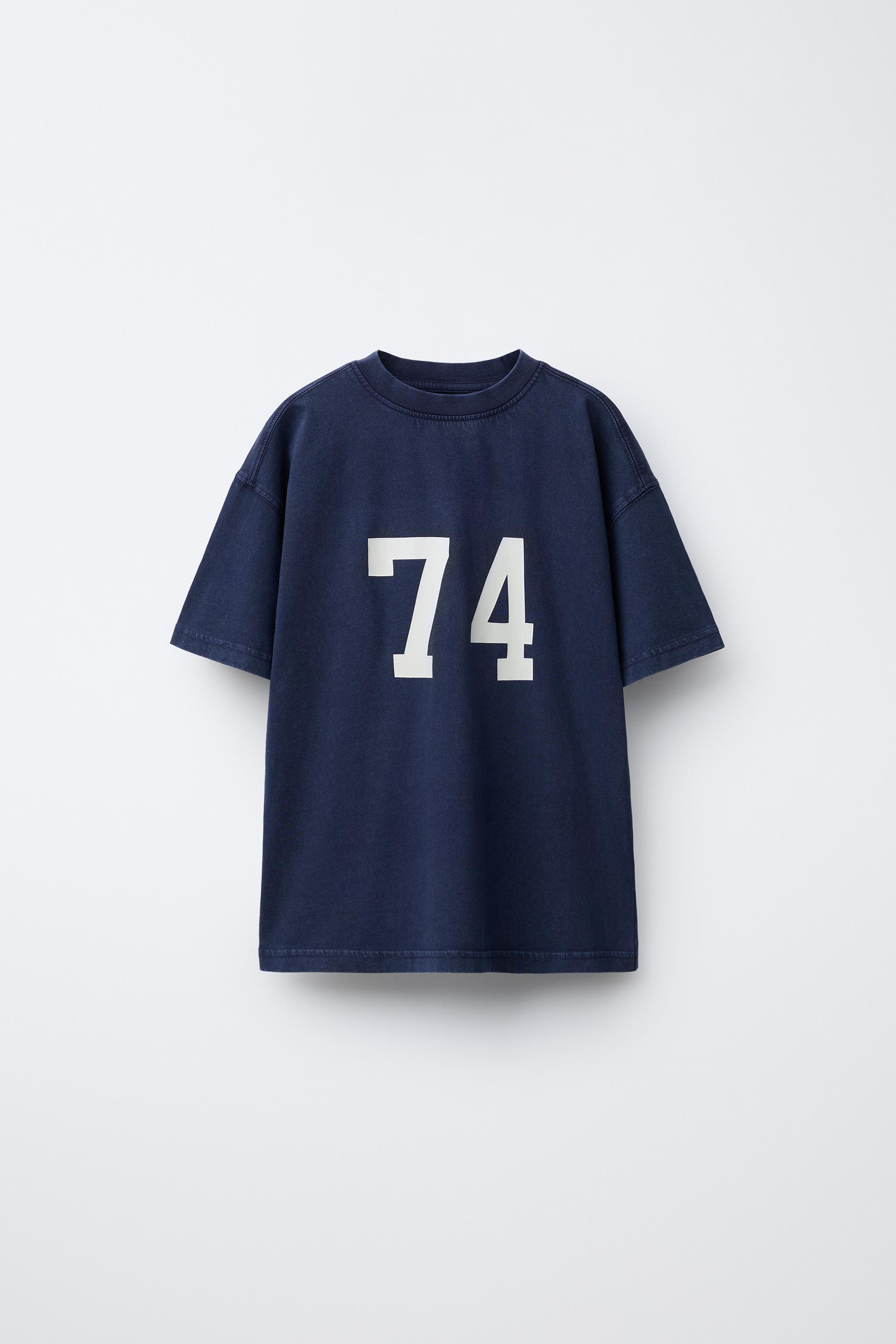 ★ドイツ発*ZARA*新作*SLOGAN プリントTシャツ/BH★ 06208682400-e1.jpg?ts=