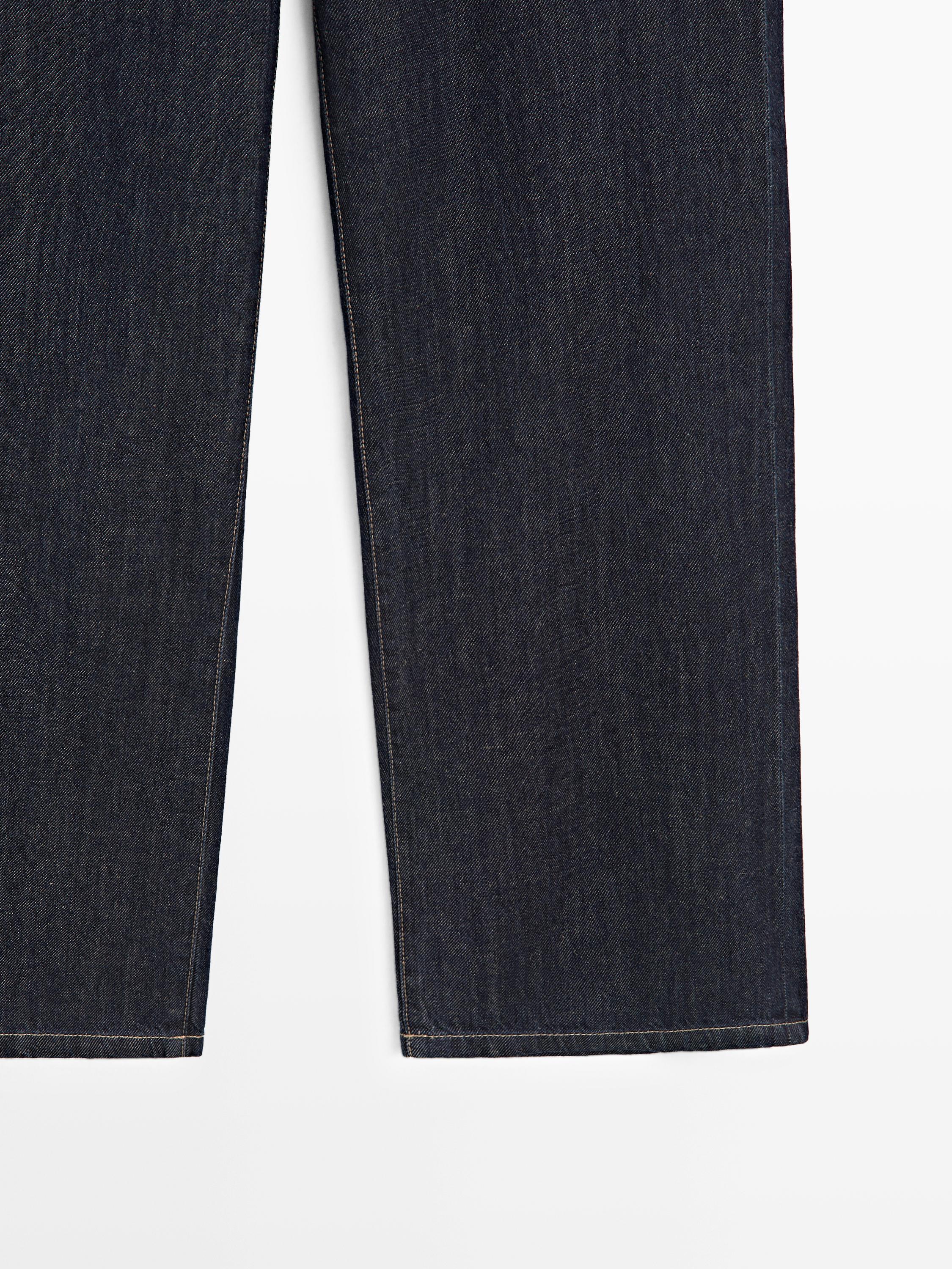 Loose straight-leg jeans