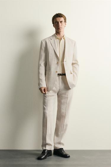 COSTUME REGULAR FIT 100% LIN - 858 de Zara