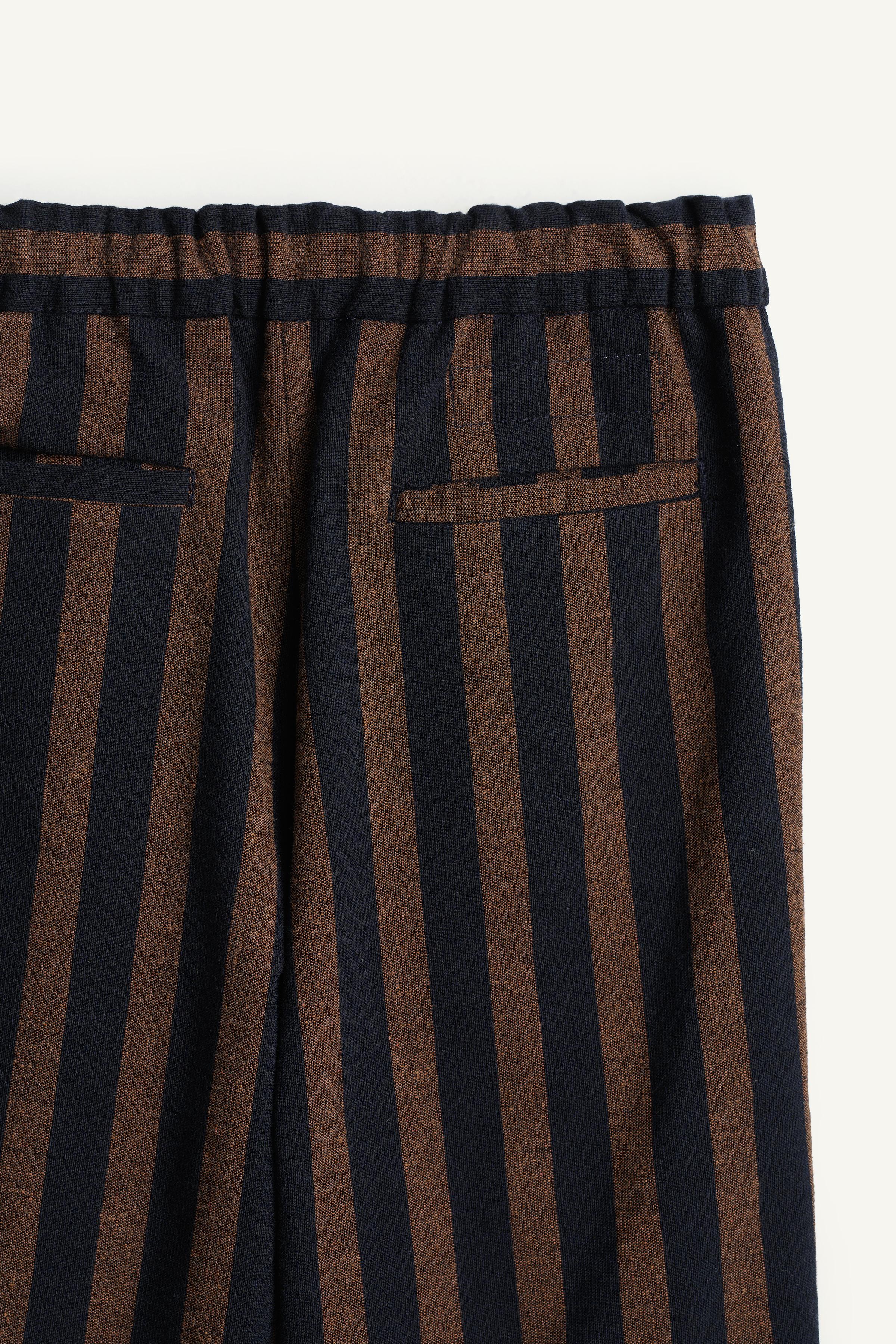 LIMITED EDITION STRIPED BAGGY PANTS
