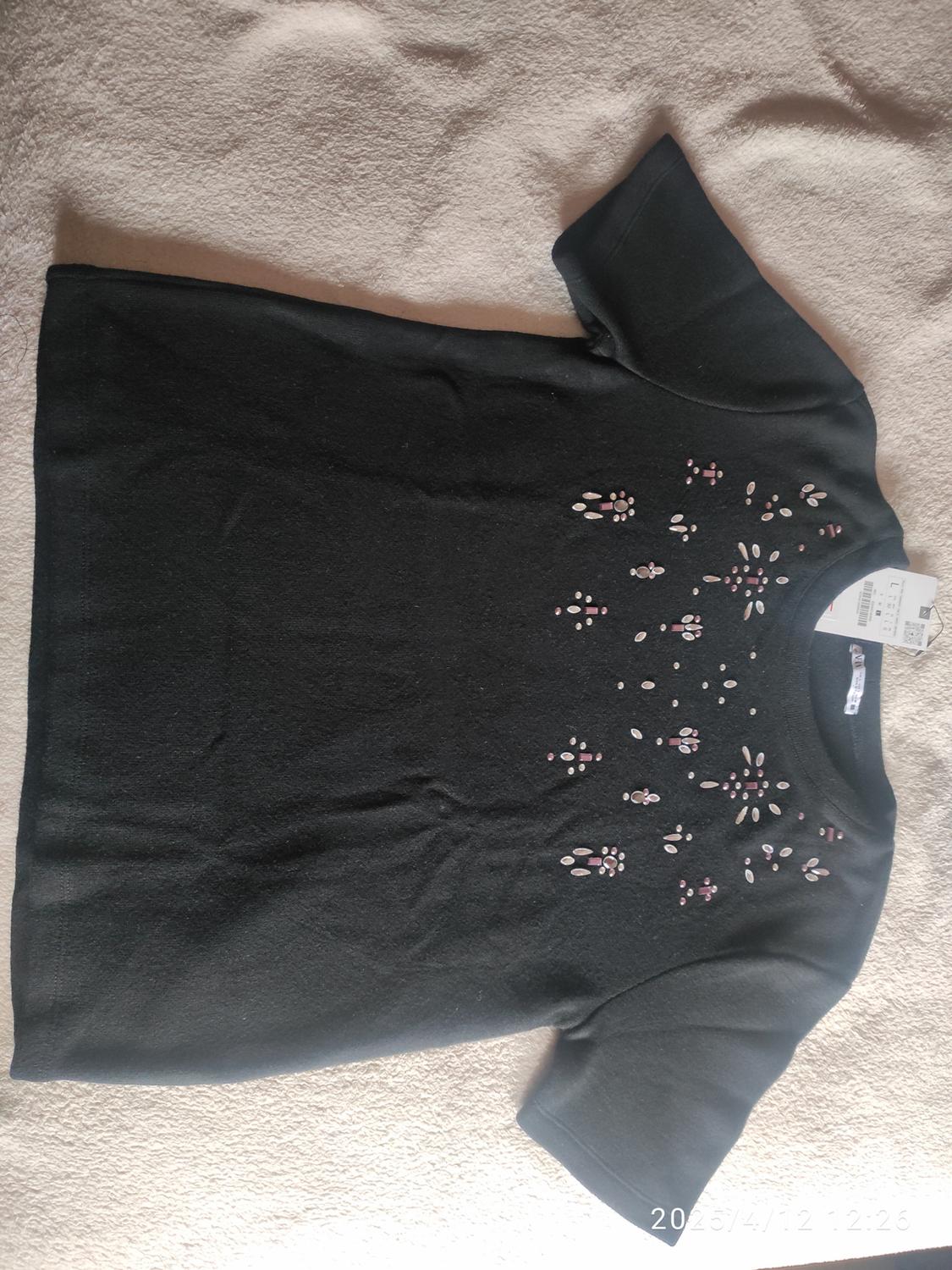 SOFT RHINESTONE SWEATER - Image 4