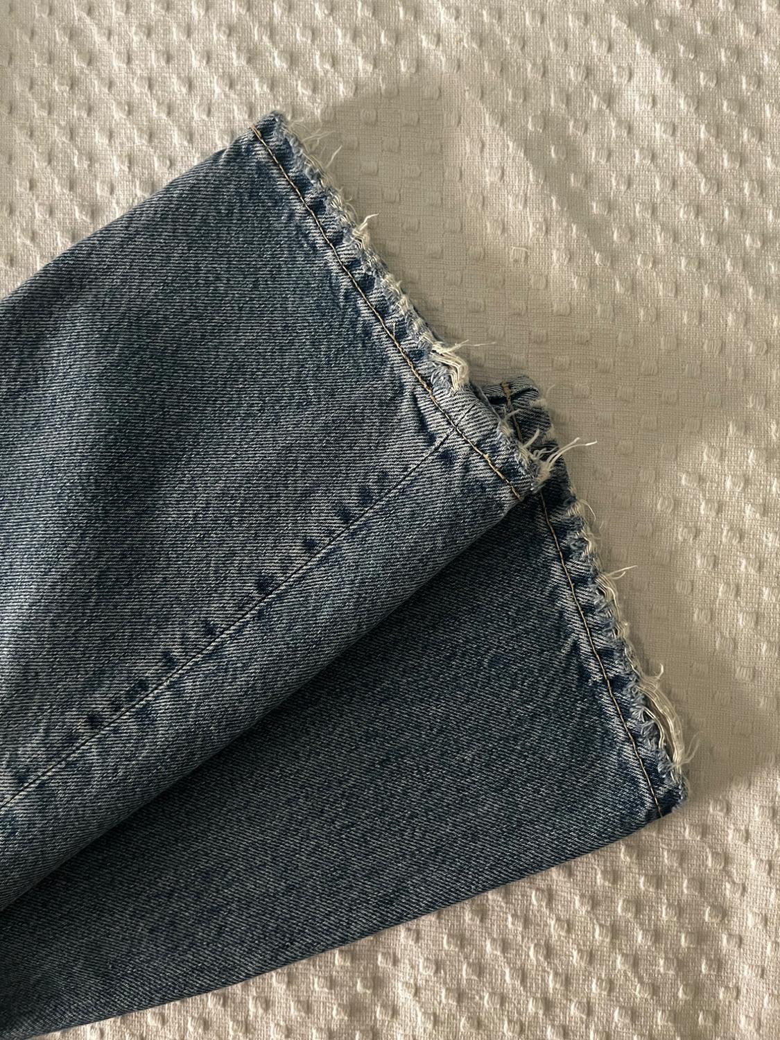 ZW STRAIGHT-LEG MID-RISE CROPPED JEANS - Image 6