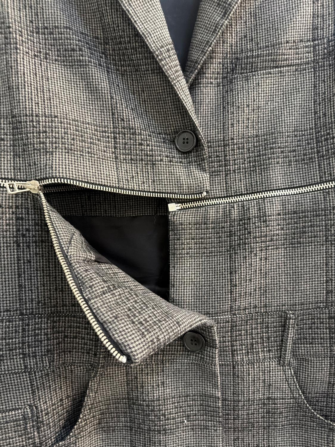 ZIPPERED BLAZER DRESS ZW COLLECTION - Image 3