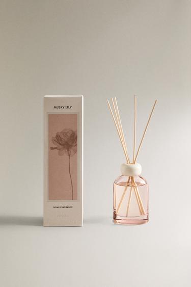 (120 ML) MUSKY LILY REED DIFFUSERS — Dark plum 1