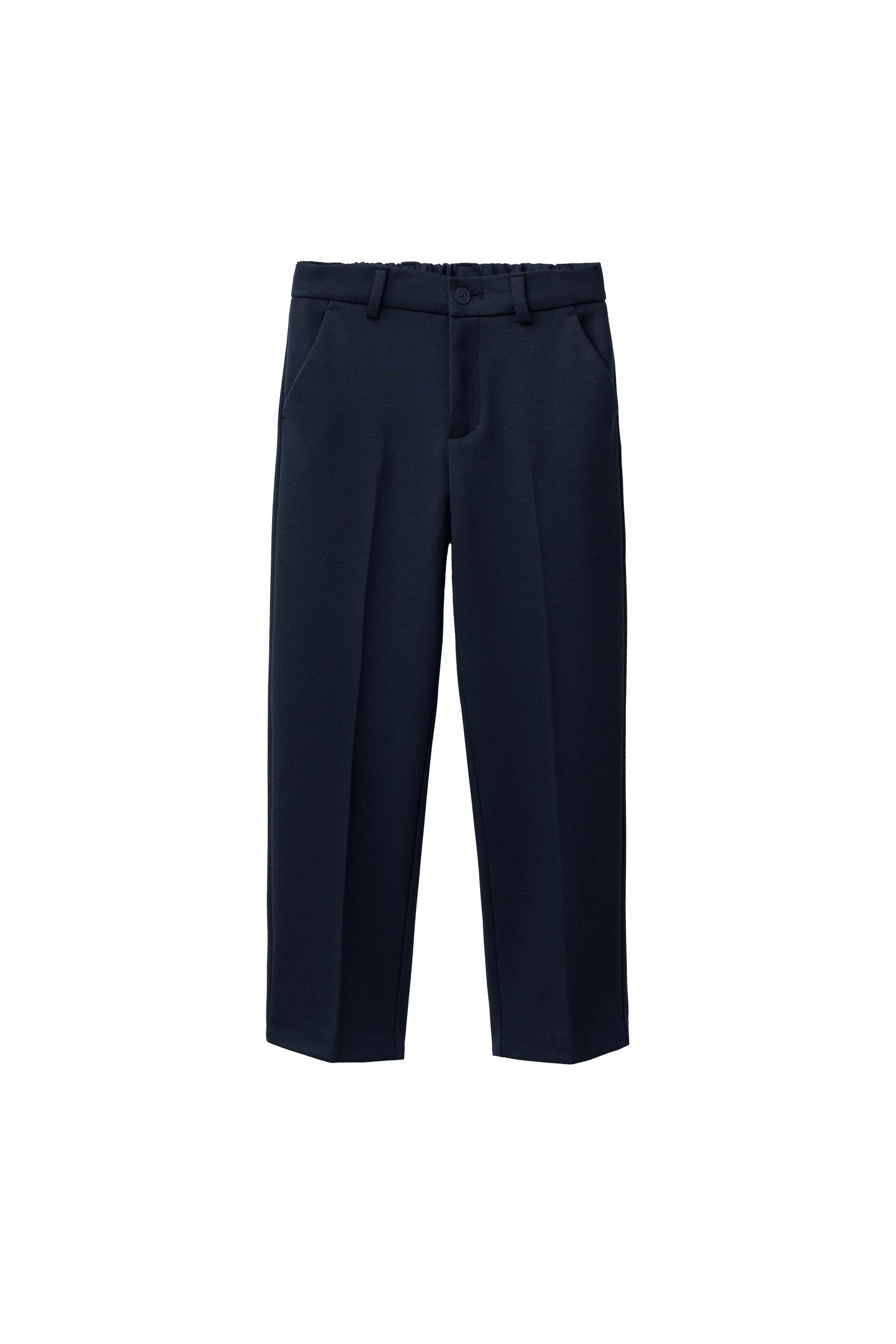 COMFORT SUIT PANTS - Navy blue | ZARA United States