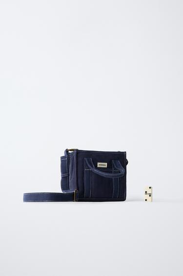 MINI SAC SHOPPER BENSIMON ® X ZARA - Bleu de Zara - Image 5