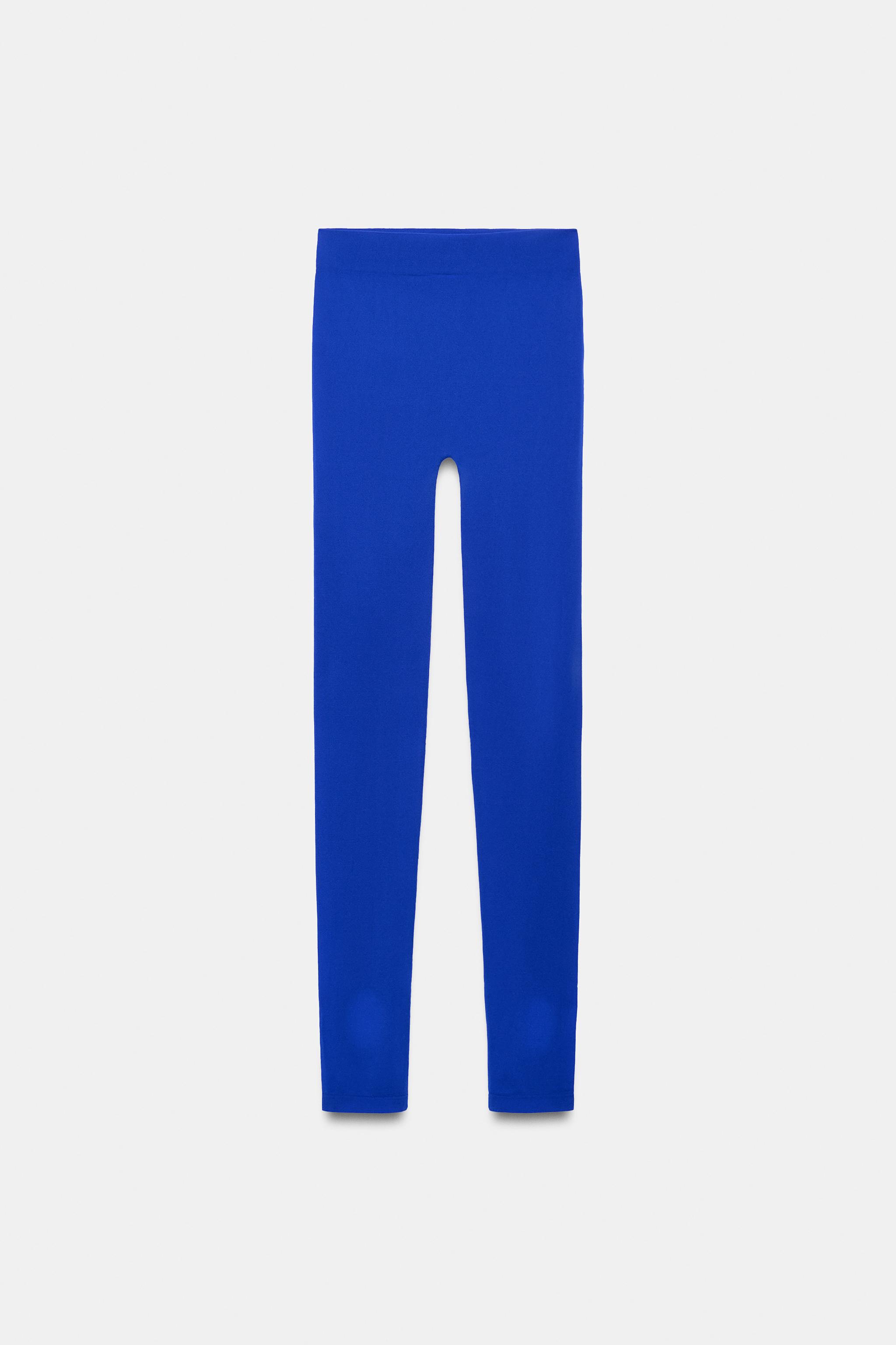 Женские леггинсы Zara MID-RISE STIRRUP LEGGINGS — фото 4
