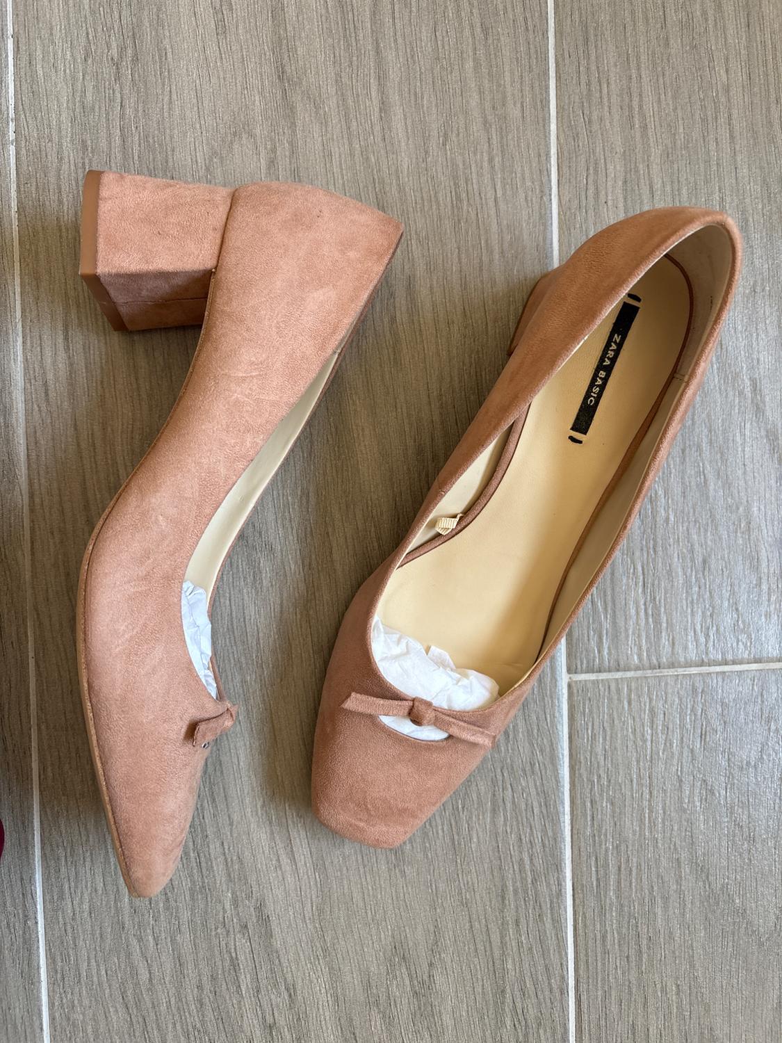 ZAPATO TACÓN BAJO ROSA - Image 3