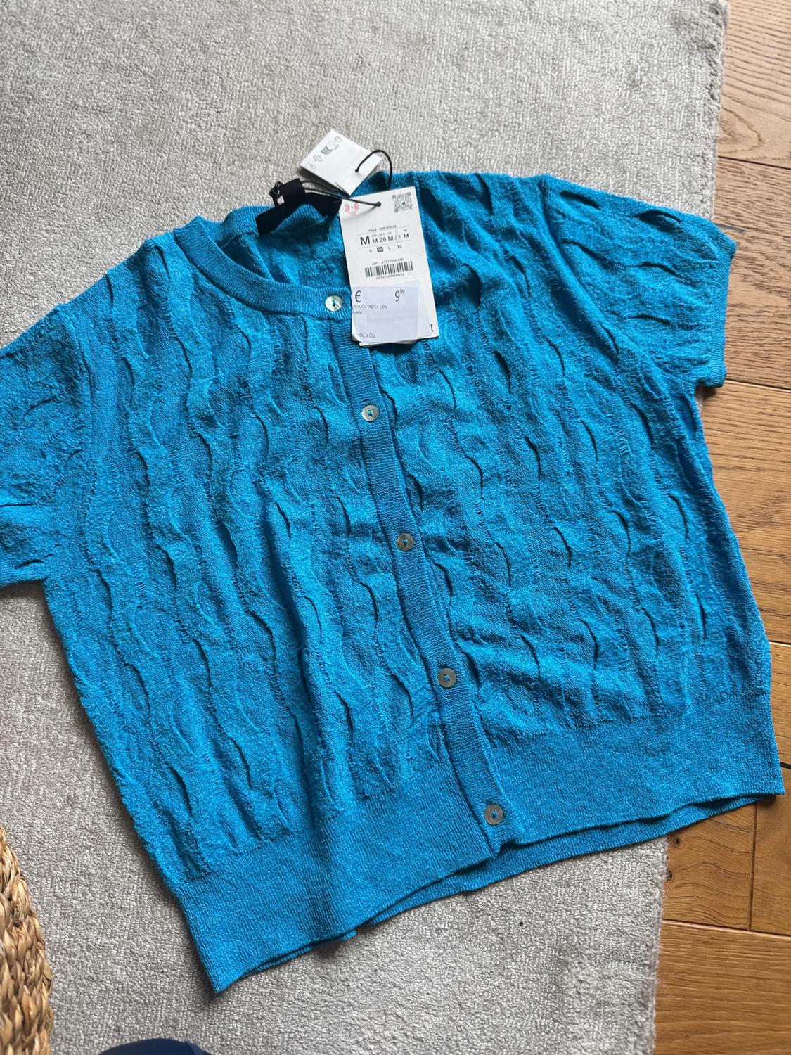 TEXTURED KNIT TOP - Image 3