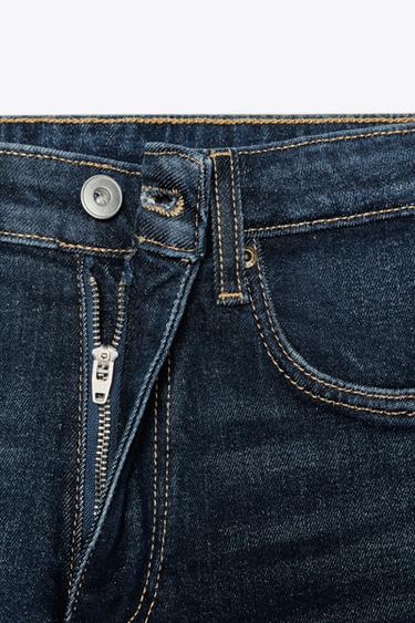 JEAN TRF COURT ÉVASÉ TAILLE HAUTE - Bleu de Zara - Image 2