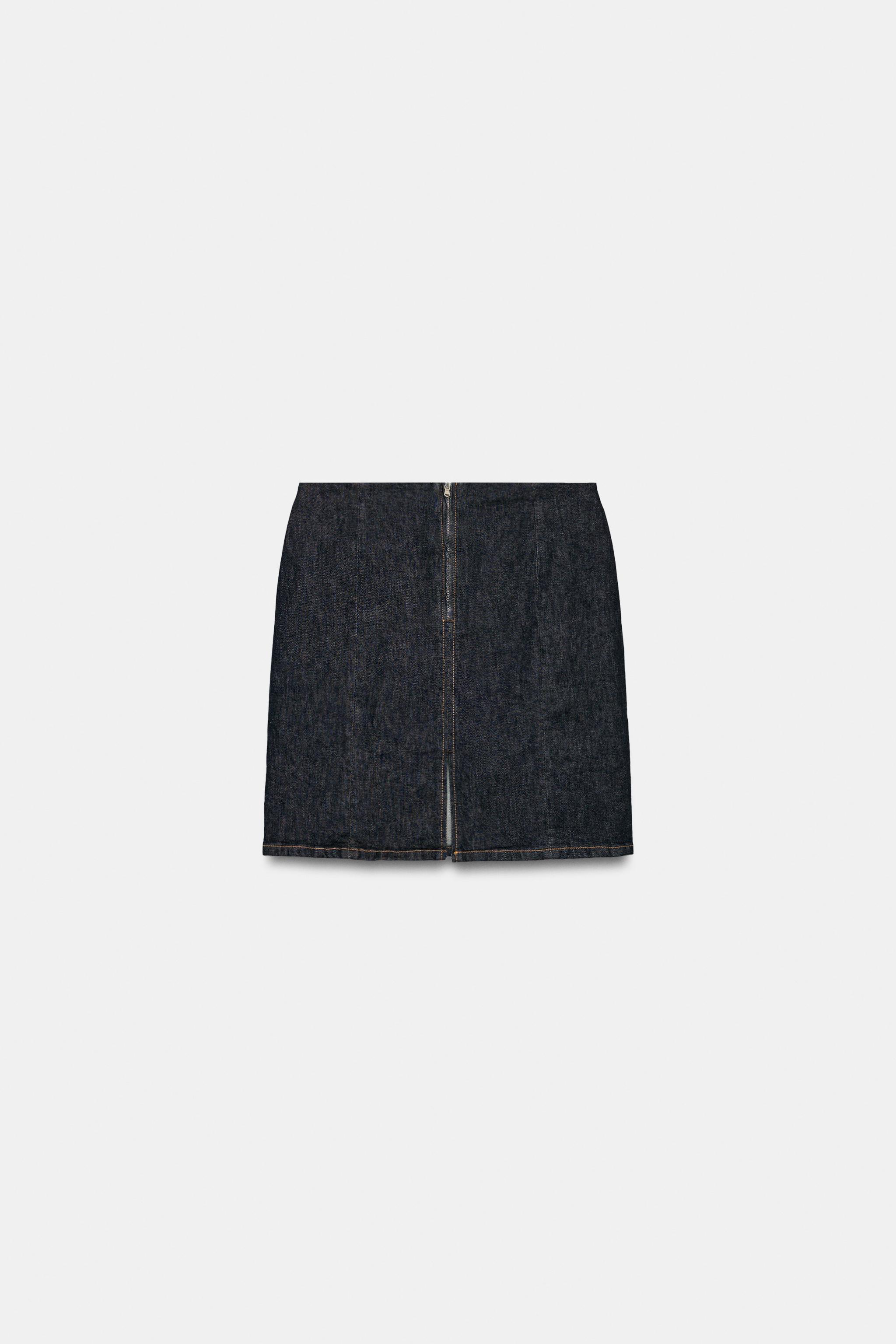 TRF DENIM SKIRT