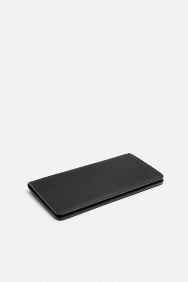 NAPPA LEATHER XL WALLET - Black by Zara - Image 1