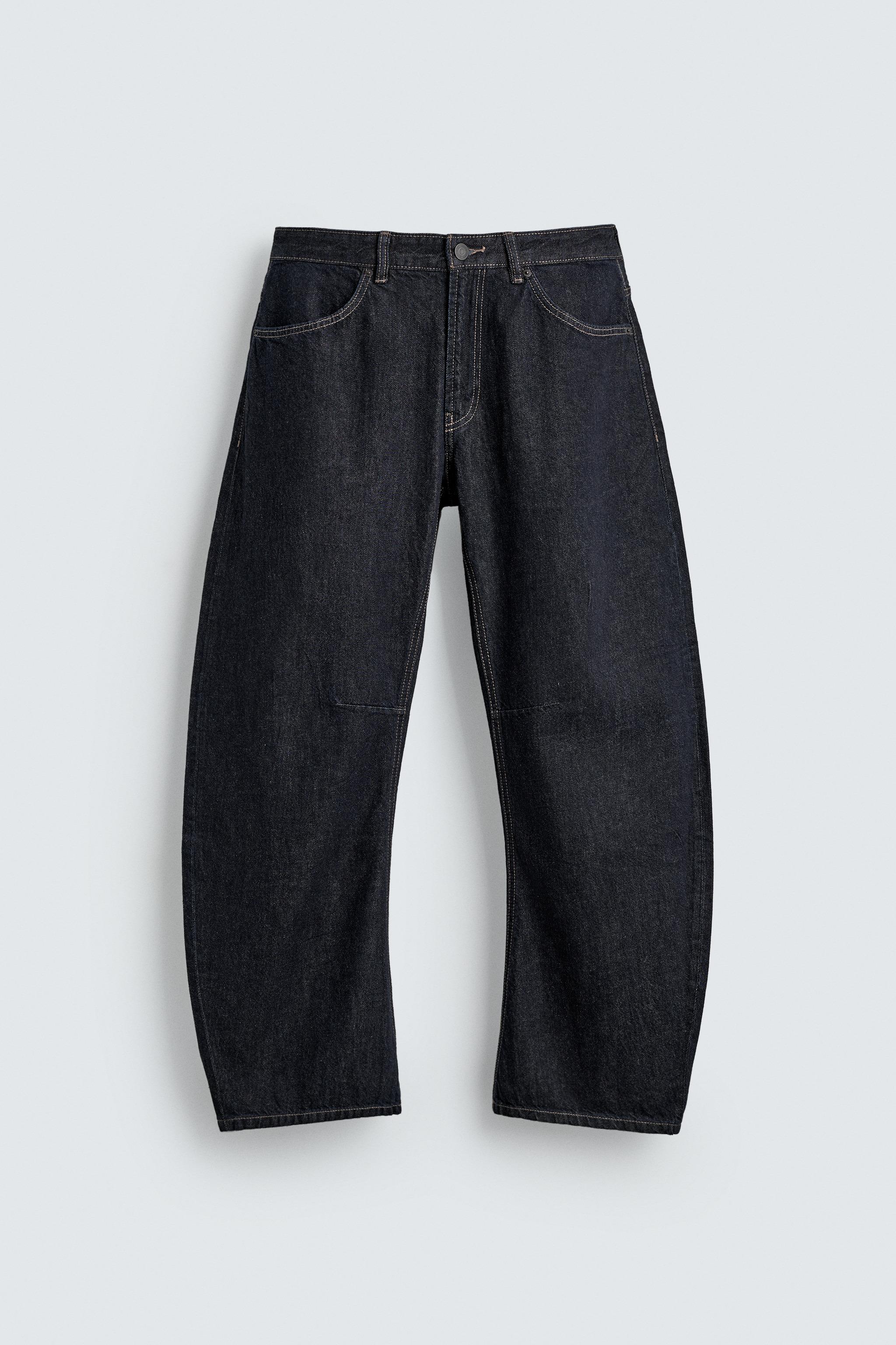 バルーンデニムパンツ - ブルー | ZARA Japan / 日本 ZARA バルーン 